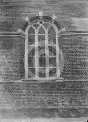 Maßwerkfenster der Trinitatiskirche Mitau