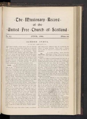 No. 6. June, 1901