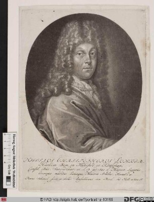 Bildnis Nicolaus Christoph Lyncker (1700 Frhr. von)
