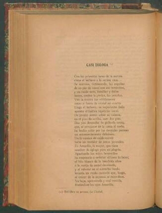 Casi égloga