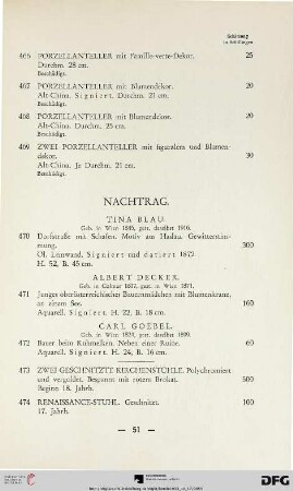 Nachtrag (Nr. 470-474)