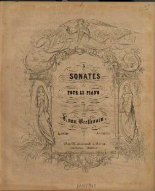 3 sonates pour le piano : op. 10. 3