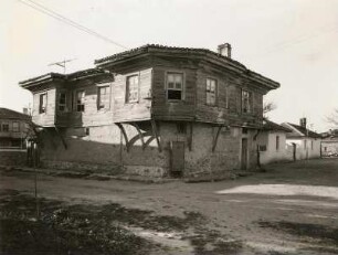 Bulgarien. Nessebar. Wohnhaus. 19. Jahrhundert, Eckansicht