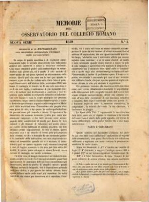 Memorie dell'osservatorio del Collegio Romano. 2