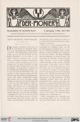 7. Heft, April 1910