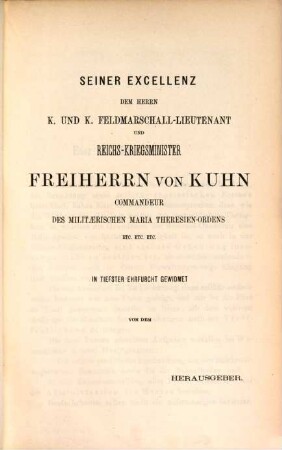 Mittheilungen über Militärstatistik und militärische Verwaltung, 1. 1870, 31. Jan.