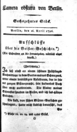 Sechszehntes Stück, 16. April 1796