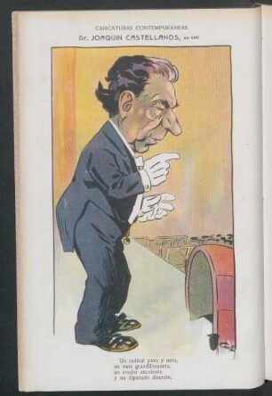 Dr. Joaquín Castellanos : Caricaturas contemporáneas