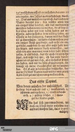 Das eilfte Capitel.