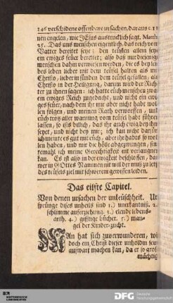 Das eilfte Capitel.