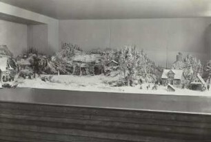 Winterlandschaft "Zöblitz im Erzgebirge" : Dresden. Weihnachtsmesse, 1951. Winterlandschaft "Zöblitz im Erzgebirge" (vor 1951; H. Meier)