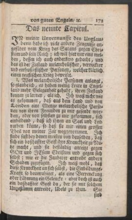 Das neunte Capitul