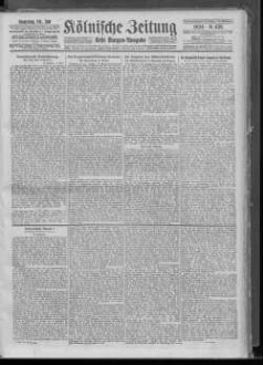 Kölnische Zeitung. 1803-1945