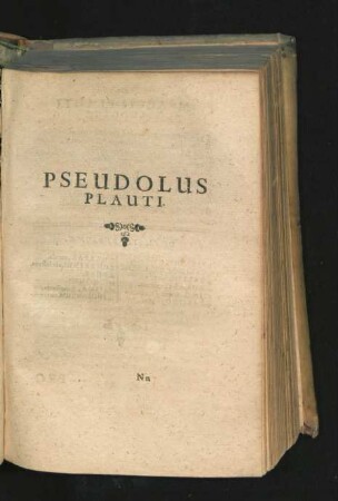 Pseudolus Plauti.