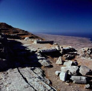 Santorin. Alt-Thera, Tempel des Apollon