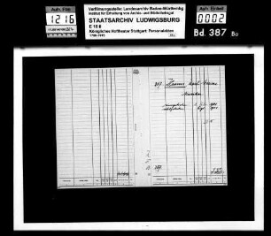 Harms, Karl Marius; Musiker; ausgesch.: 1901