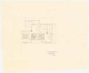 Wohnblock, Berlin-Mariendorf: Grundriss 1:100