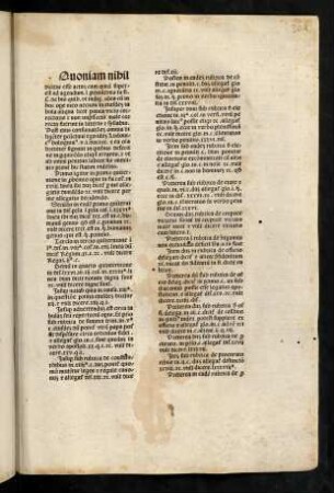 301-303, Quoniam nihil