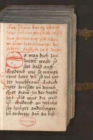 Betrachtungen und Gebete für einen geistlichen Menschen