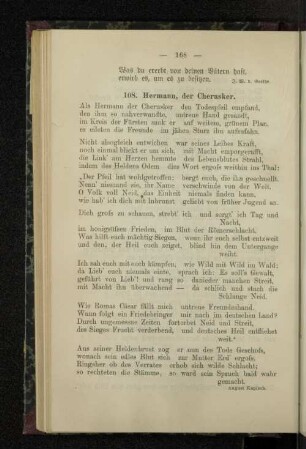 108. Hermann, der Cherusker.