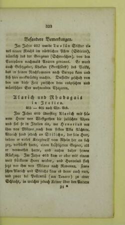 Alarich und Rhadagais