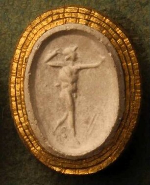 Tanzender Faun (Daktyliothek, Erstes Mythologisches Tausend)
