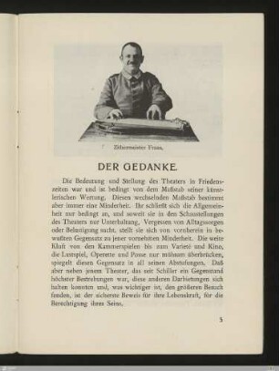 Der Gedanke
