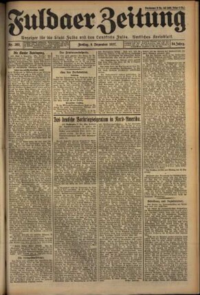 Ausgabe vom Freitag, den 09. Dezember 1927.