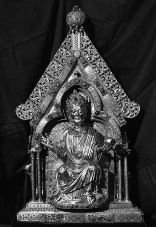 Marienschrein — Stirnseite mit Christus