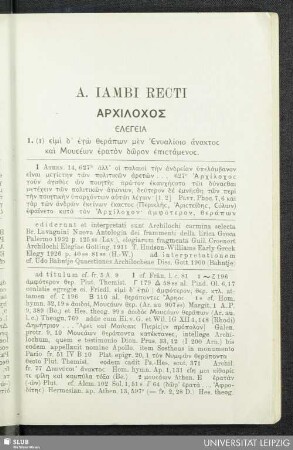 A. Iambi recti