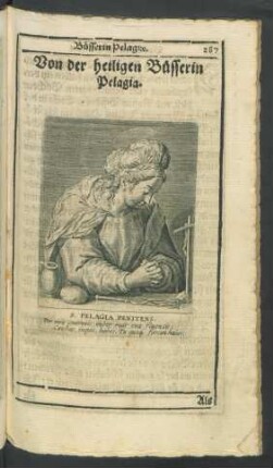 Von der heiligen Büsserin Pelagia.
