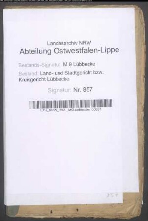Erblasser: Stille, Caroline Elisabeth, geb. Hagedorn: