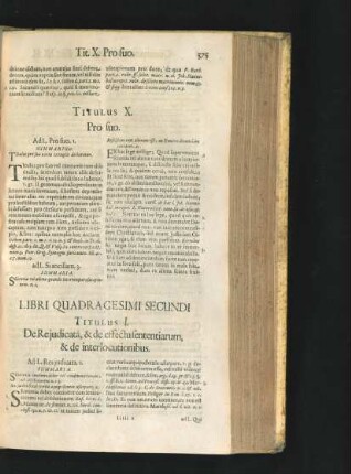 Libri Quadragesimi Secundi.