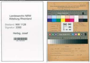 Entnazifizierung Josef Herbig , geb. 16.04.1910 (Polizist)
