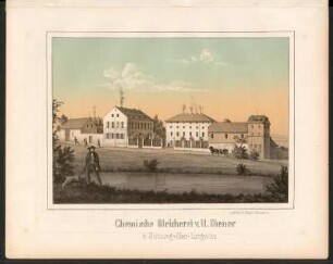 Chemische Bleicherei v. H. Diener in Nutzung Ober Lungwitz
