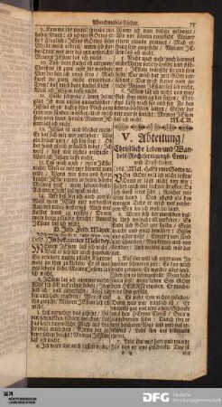 V. Abteilung / Christliche Leben- und Wandels-Rechtfertigungs- Creuz- und Trost-Lieder.