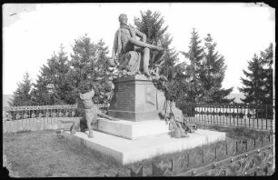 Bad Kösen-Saaleck, Rudelsburg. Bismarck-Denkmal