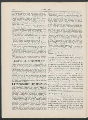 Libros en preparación