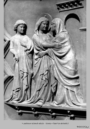 Türreliefs : Szenen Johannes' des Täufers : Heimsuchung