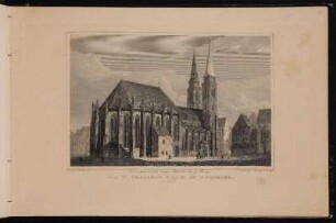 Die St. Sebaldus-Kirche In Nürnberg. - Sankt Sebald, Nürnberg