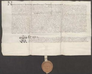 Bischof Heinrich von Straßburg bestätigt die Freiheiten und Besitzungen des Klosters Allerheiligen im Schwarzwald.