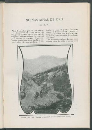 Nuevas minas de oro. : [Ilustraciones del Leslie's Weekly]