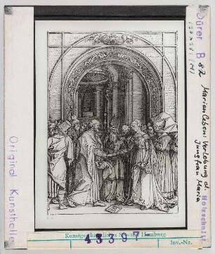 Albrecht Dürer: Marienleben, Verlobung