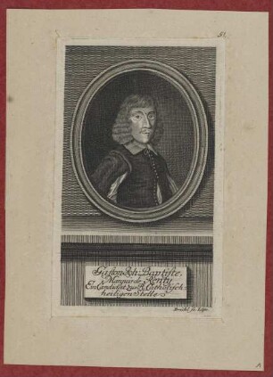 Bildnis des Gaston Joh. Baptiste, Marquis de Renty