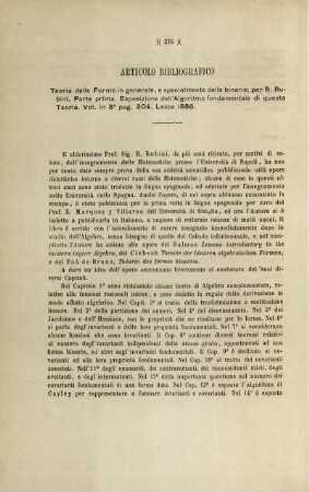 Articolo Bibliografico.