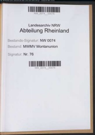 Luxemburg innerhalb der Montanunion (meist Presseausschnitte)
