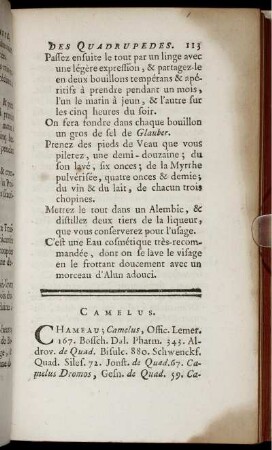 Camelus.