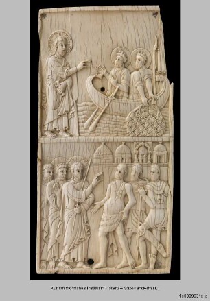 Berufung von Petrus und Andreas und Segnung eines Wassersüchtigen, eines Blinden und eines Gelähmten - SA24