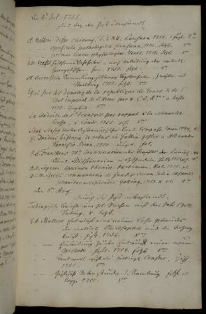 [Reskript vom 4.7.1755, nicht überliefert]