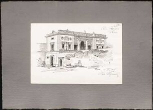 Reiseskizzen aus Pompeji, Neapel und Rom: Rom: Casino Rospigliosi (Perspektivische Ansicht)